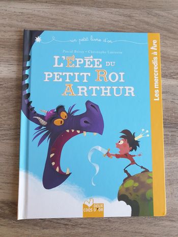 livre " l'épée du petit roi Arthur "