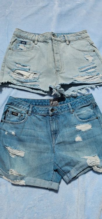 Lot de 2 short en jean Superdry taille 40