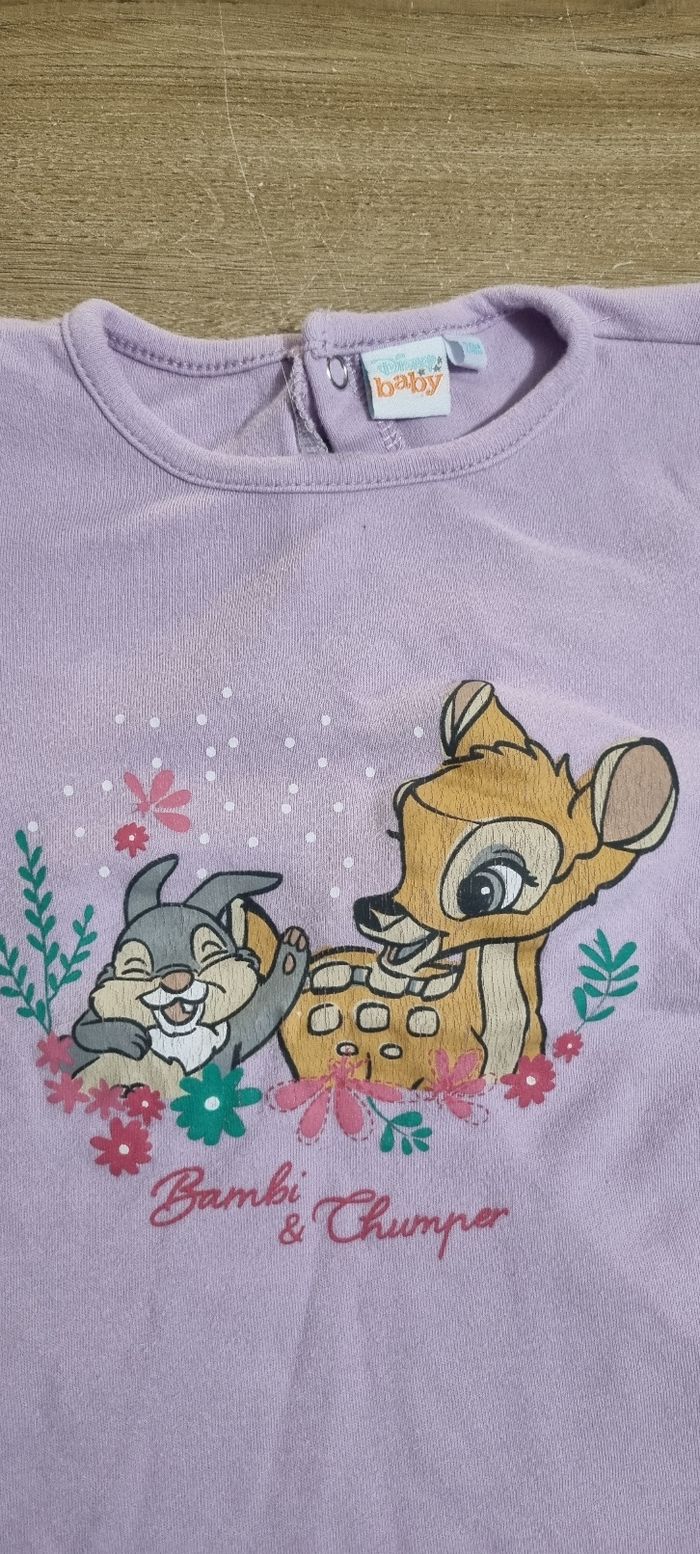 Pyjama coton Bambi 24 mois - photo numéro 3