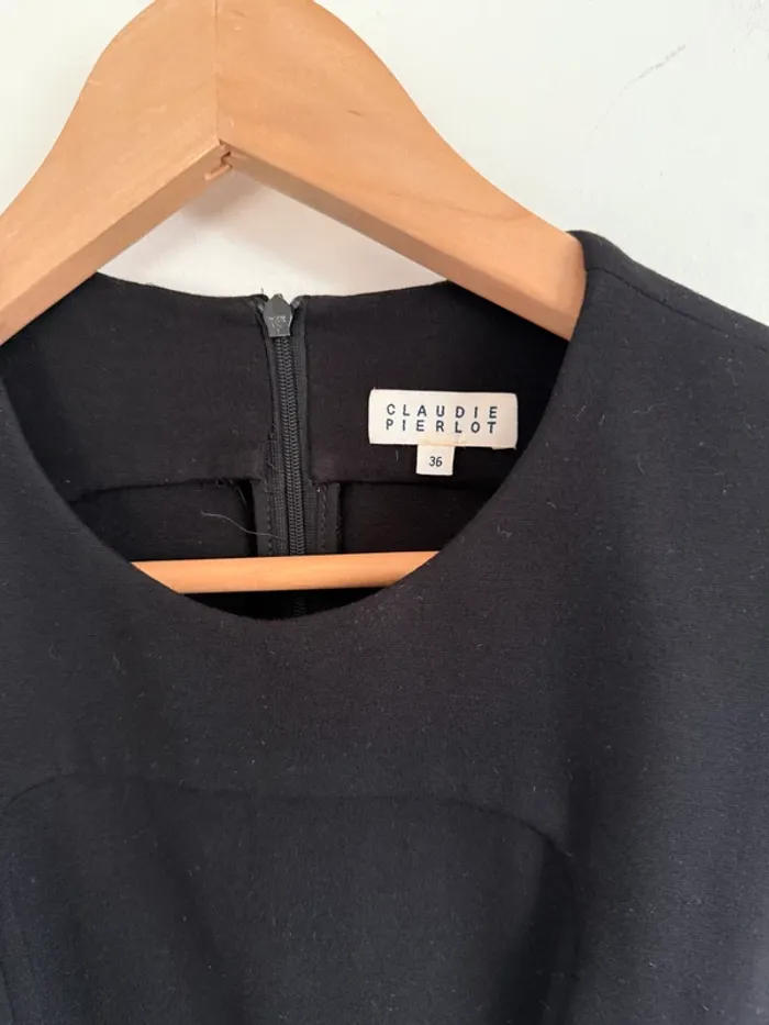 Robe noire Claudie Pierlot - photo numéro 4