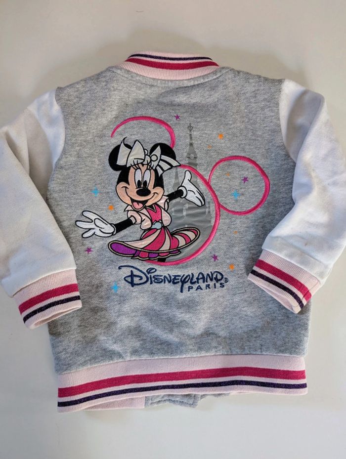 Veste sweat coton gratté manteau Disneyland Paris Minnie 3 ans - photo numéro 3