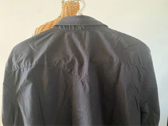 Chemise Levi’s noire homme taille L manches longues - photo numéro 7