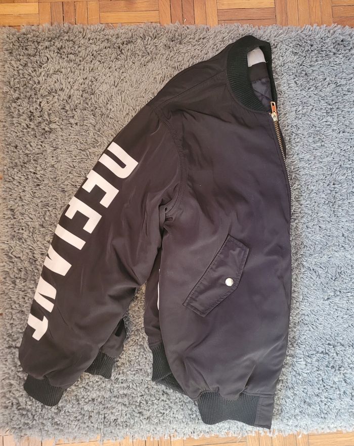 Veste bombers noire - photo numéro 4