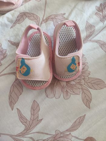 sandales roses