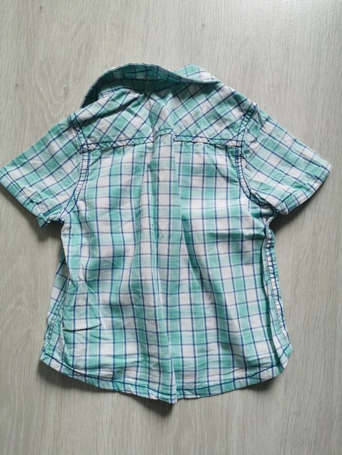 Chemise manche courte garçon 12 mois / 1 an - photo numéro 2