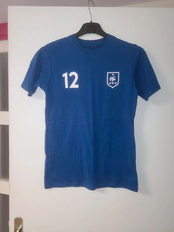 Tee-shirt garçon FFF France neuf 14 ans