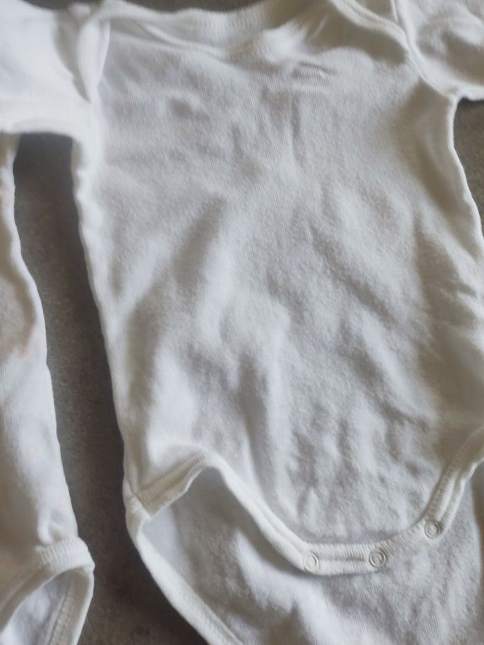 Lot 3 body manches courtes 3 mois - photo numéro 4