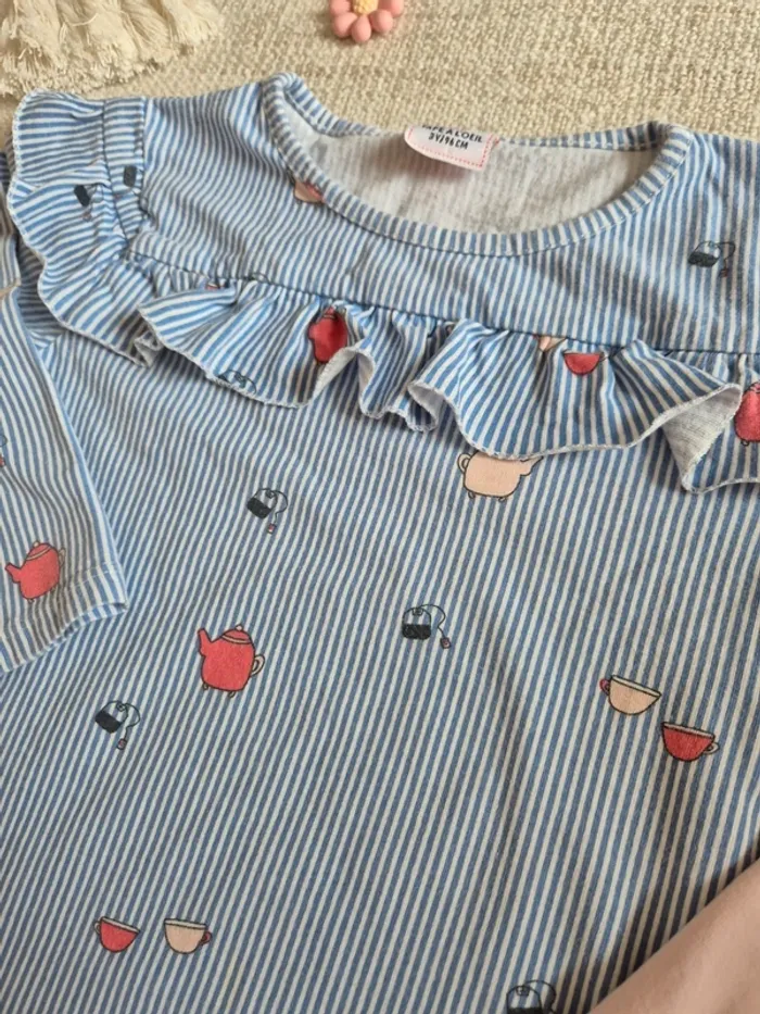 Pyjama léger 2 pièces TAO 3 ans - photo numéro 2