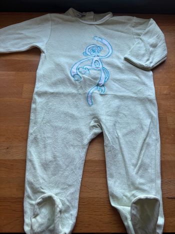 Pyjama velours tex 18 mois garçon