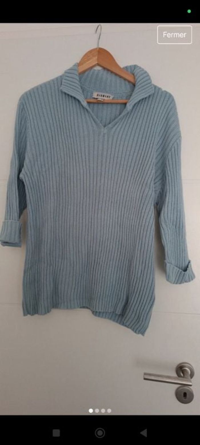 Pull manche 3/4 taille 52