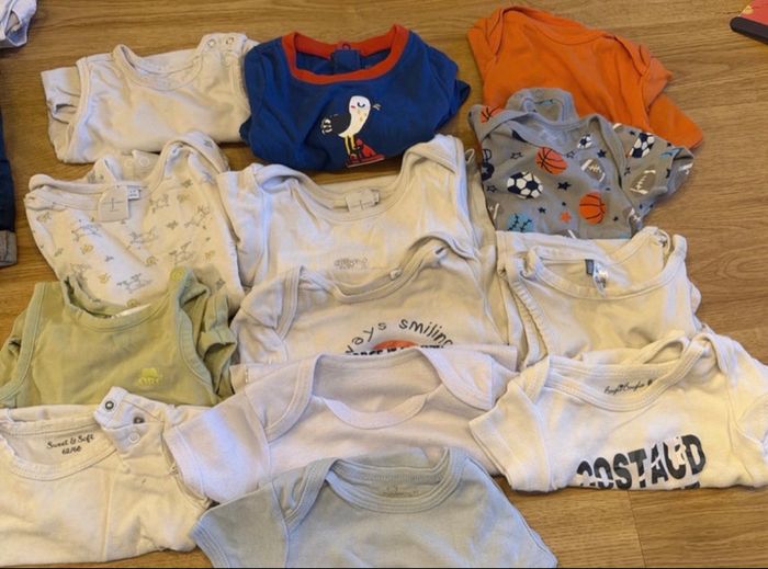 Bodies manche courte 6 mois