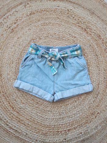 Short en jean BPC 128 cm