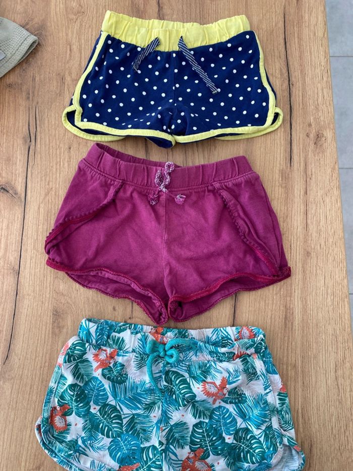 Lot de 3 shorts enfant fille
