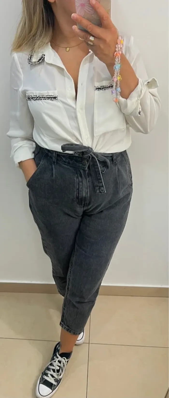 Chemise Blanche ZARA - photo numéro 2