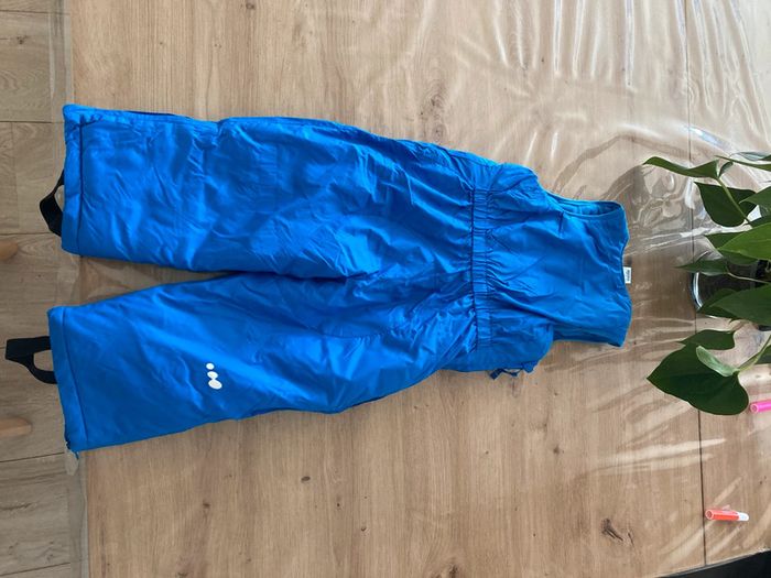 Ensemble de ski bleu avec veste à motifs taille 2 ans - photo numéro 8