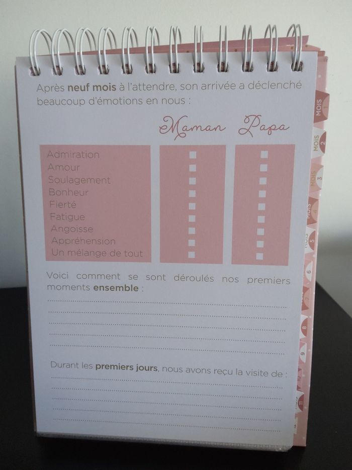 Album Mes 12 premiers & merveilleux mois Atmosphéra - photo numéro 4