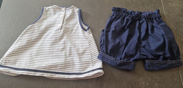 Robe short legging et tunique taille 6 mois tbe - photo numéro 3