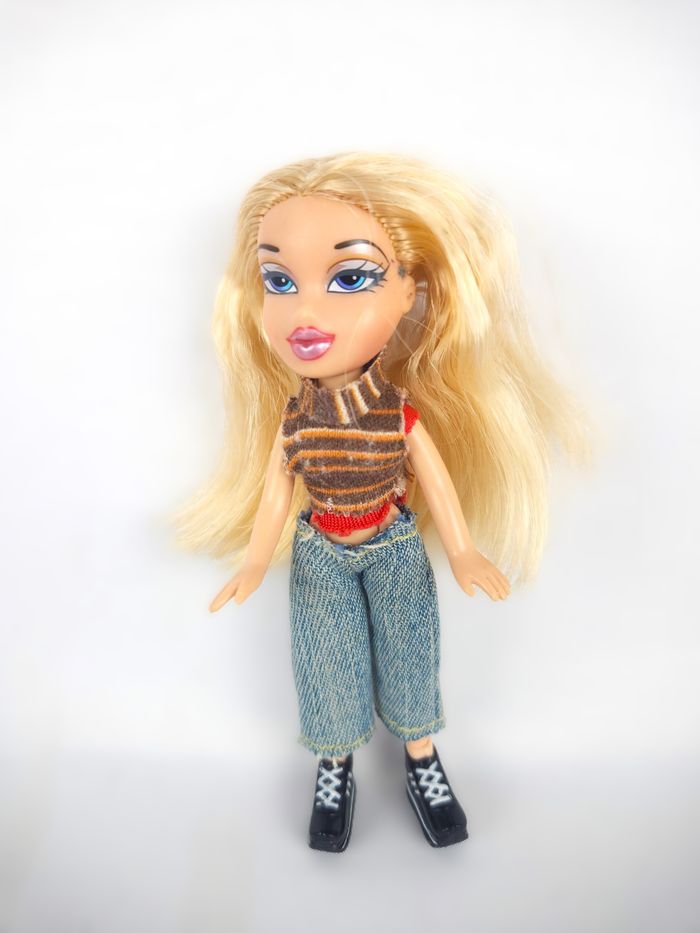 Mini Poupée Bratz Vintage 2002 - Taille 10 cm - Blonde - MGA