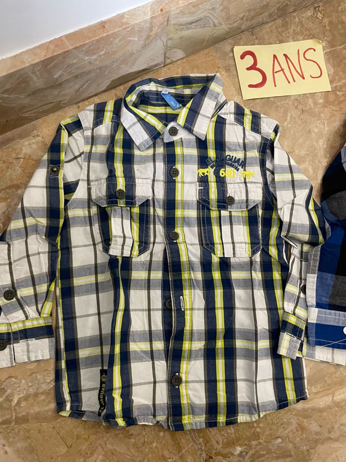 Lot chemises gemo 3 ans - photo numéro 2