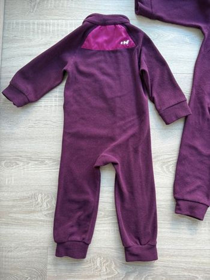 Combinaison polaire prune fille 2/3 ans Wed’ze - photo numéro 8