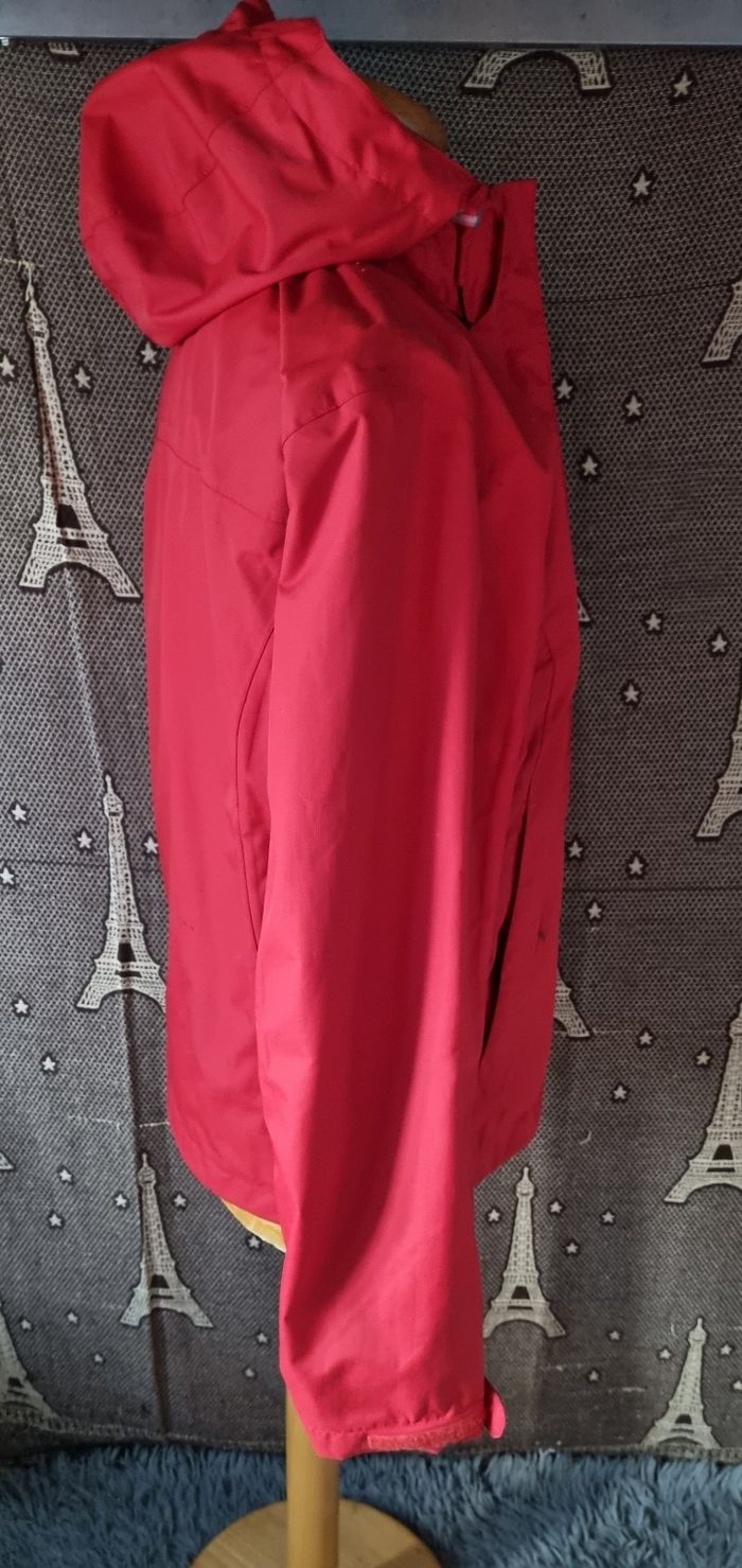 Veste imperméable rouge taille M Quechua - photo numéro 3
