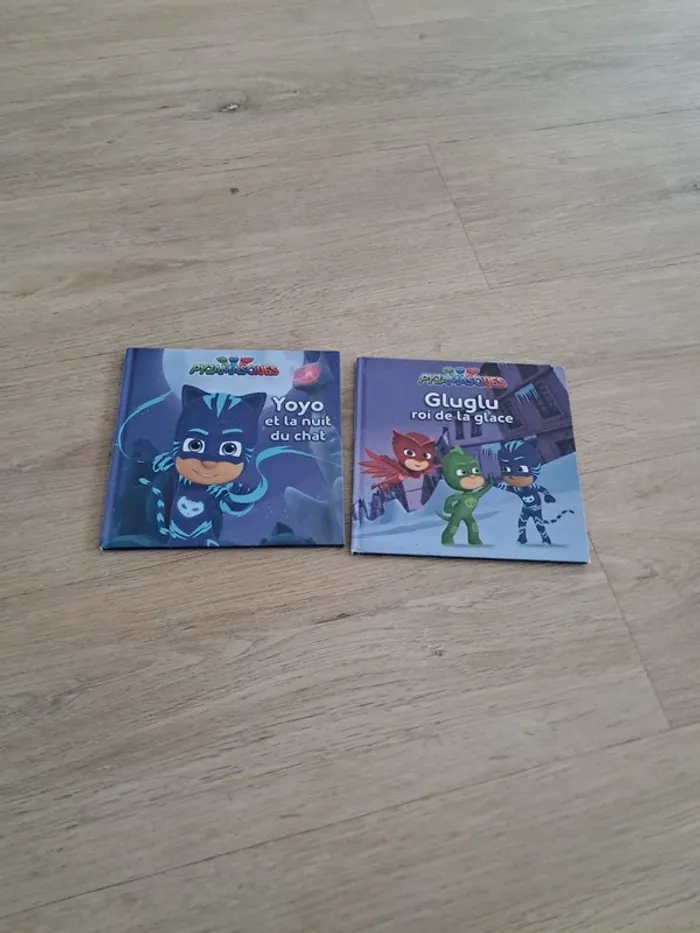 Lot de 2 livres pyjamasques