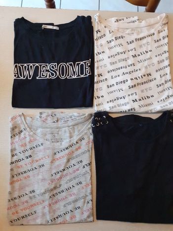 Lot 4 tee-shirts