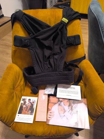 Porte bébé boba Bliss noir neuf