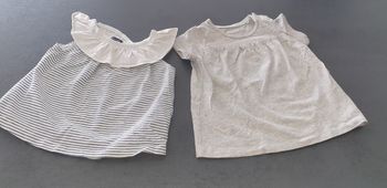 2 tee-shirt 12mois