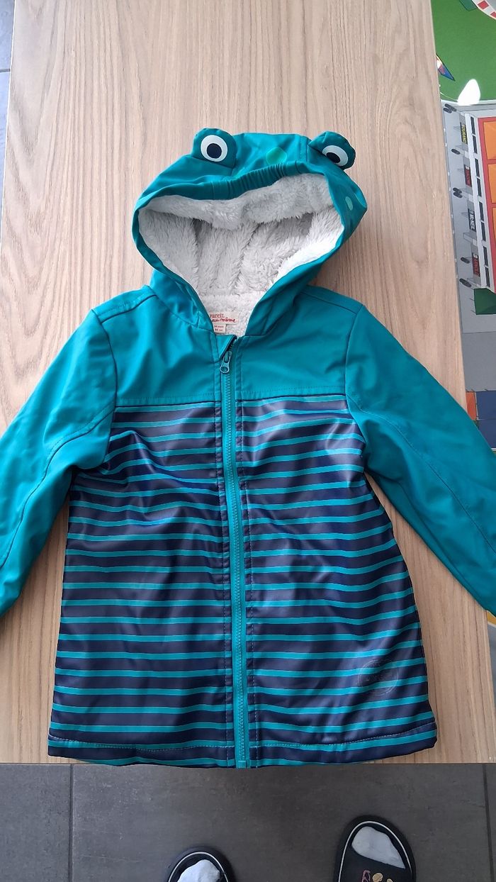 Manteau de pluie grenouille garçon