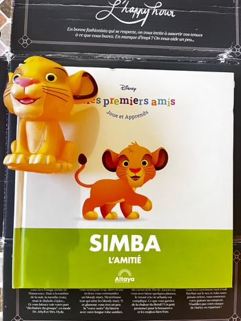 Livre Disney mes premiers amis : simba, inclus la figurine