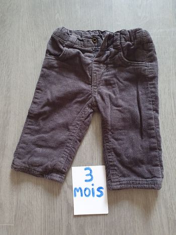 Pantalon 3mois garçon