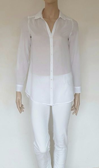 Chemisier blanc Camaïeu T.36