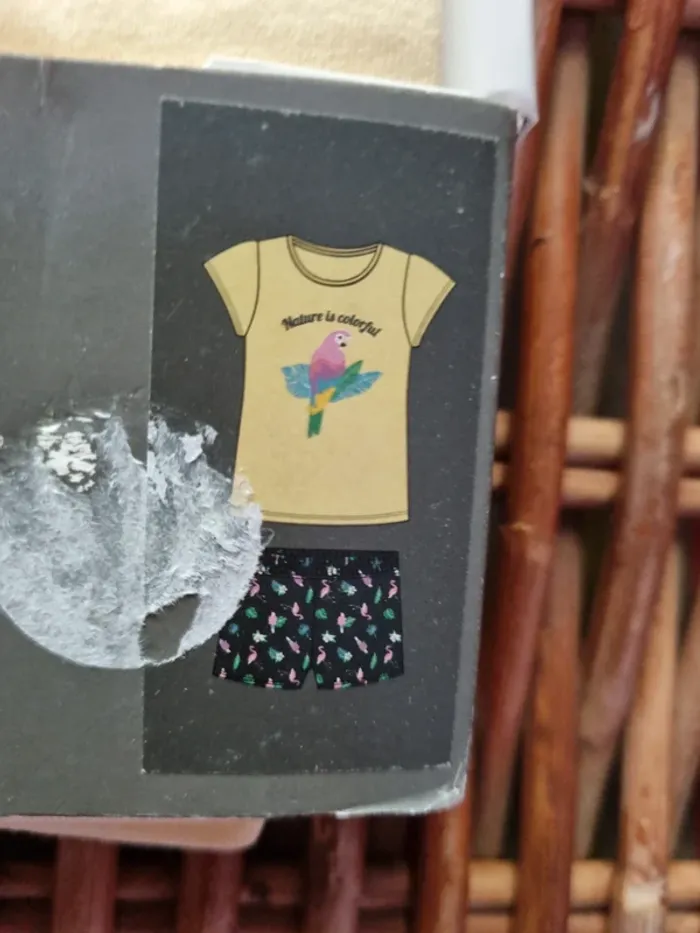 Lot de 2 pyjamas été  fille 10 ans - photo numéro 5