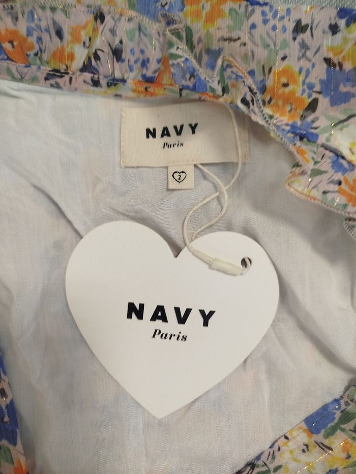 Robe d'été Navy Paris motif floral - photo numéro 8