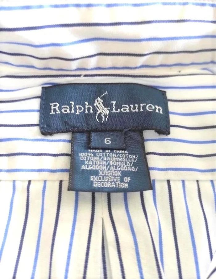 35 € Chemise Ralph Lauren 6 ans - photo numéro 3