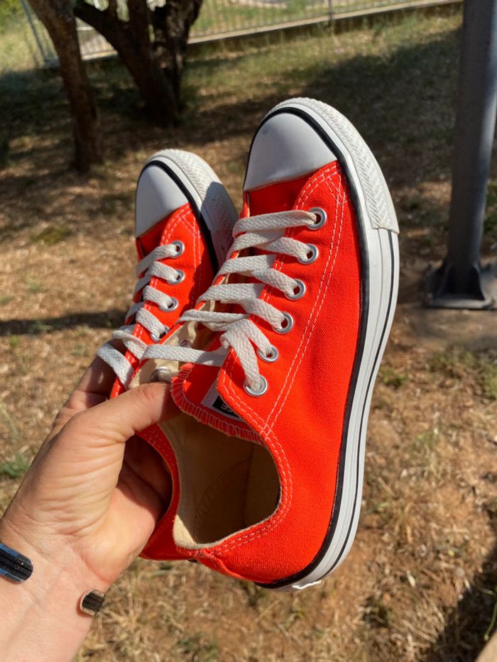 Converse orange 37,5 - photo numéro 12