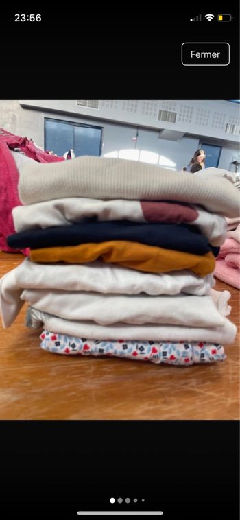 Lot de 8 t-shirt fille 18 mois