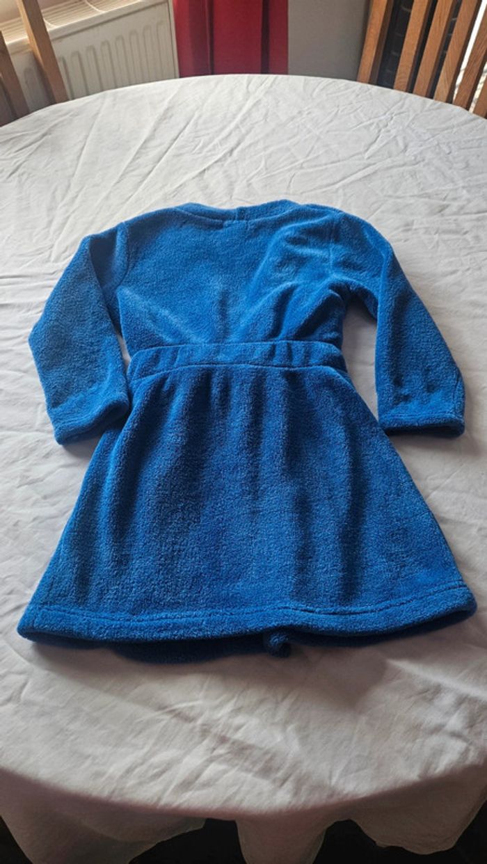 Peignoir bleu garçon Tissaia 4 ans- broderie Karaté Night - photo numéro 6