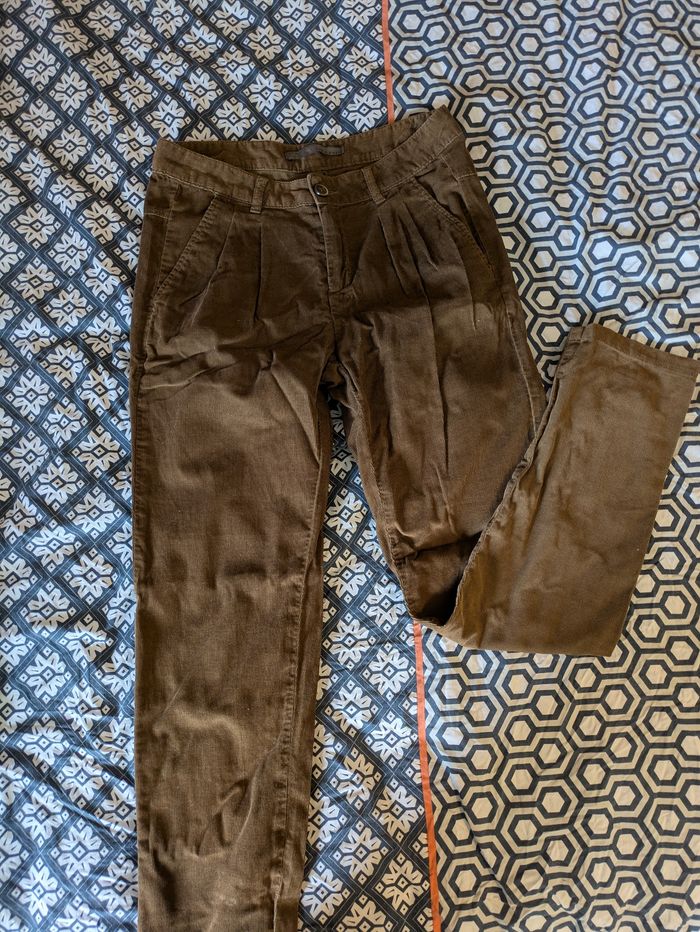Pantalon velour - photo numéro 4