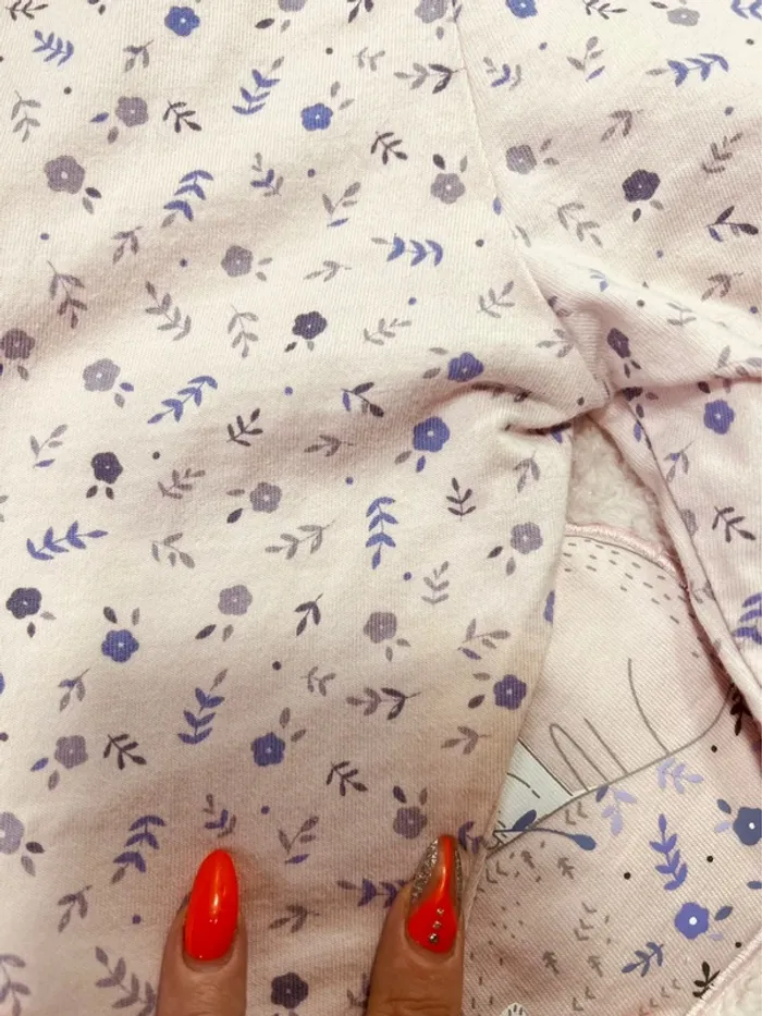Taille 3 ans pyjama 2 pièces fille Sergent Major rose pâle * piloupilou * 🩷 - photo numéro 5