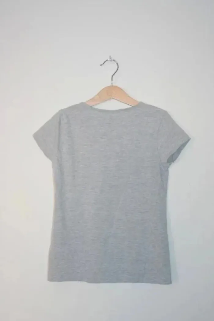 Tee-shirt gris 10 ans - photo numéro 3