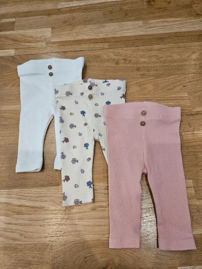 Lot de 3 leggings 1 mois