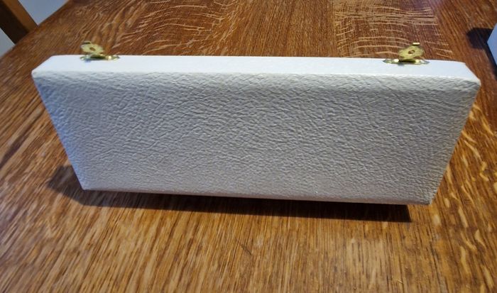 Couverts en Métal Argenté dans leur Coffet d'origine, Neufs jamais utilisés - photo numéro 8