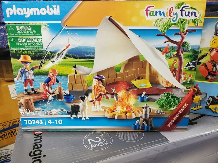 Playmobil 70743 Family Fun - Famille en camping.