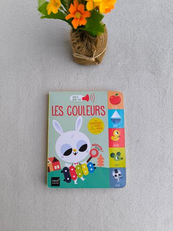 Livre sonore Les couleurs