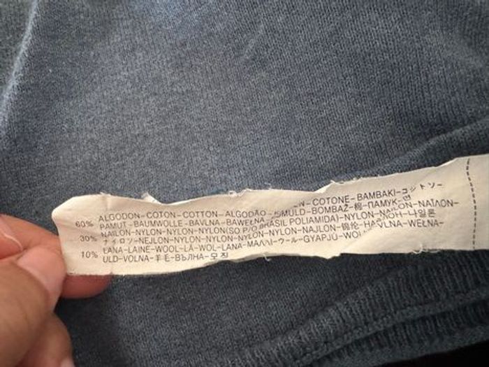 Pull laine Zara bleu - photo numéro 5