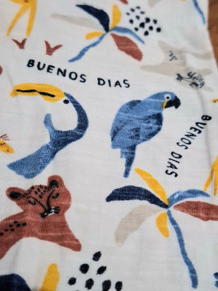 Jogging léger / bas de pyjama bébé – Gémo 24 mois – motif animaux safari - photo numéro 3