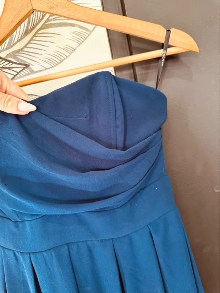 Taille 36 ~ S robe bustier femme Tfnc bleue 🌺 - photo numéro 2