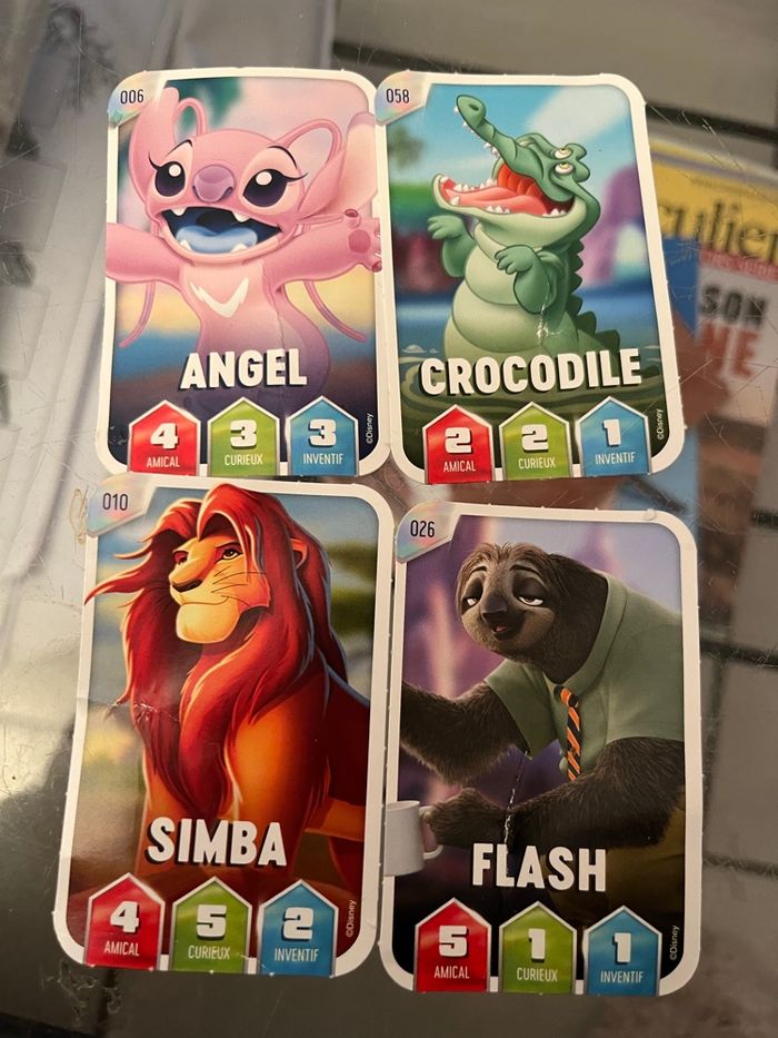 52 cartes Disney Leclerc neuves - photo numéro 3